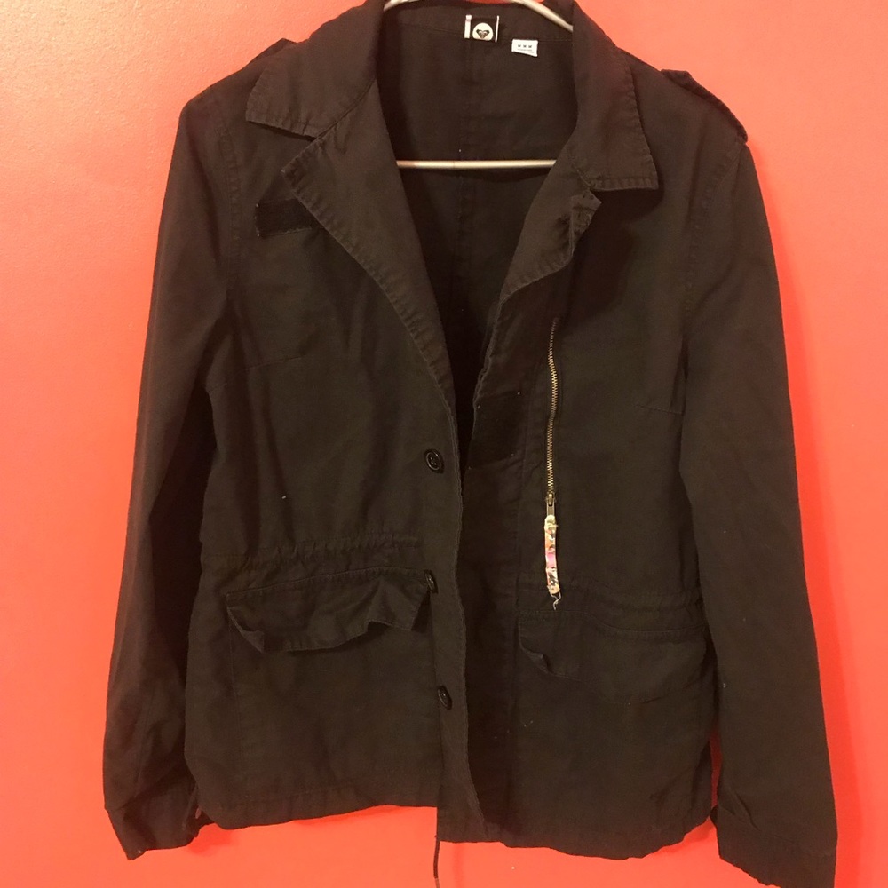 Distressed jacket